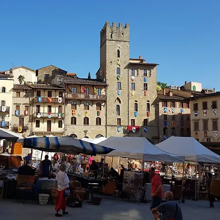 Tra Cielo E Terra - Terratetto In Centro Storico Con Terrazzo Lägenhet Arezzo